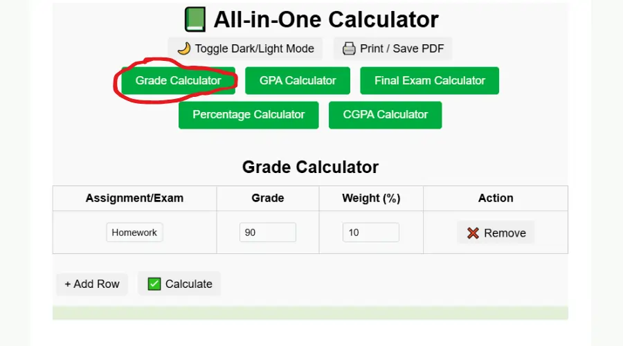Grade calculator points

Grade percentage calculator

Average grade calculator

Grade calculator college

Semester grade calculator

Grade calculator with weights

GPA calculator


Semester grade calculator


Final grade calculator weighted

Grade percentage calculator