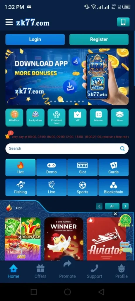 ZK77 Game APK 2025
ZK77 APK latest version
ZK77 app for Android / iOS